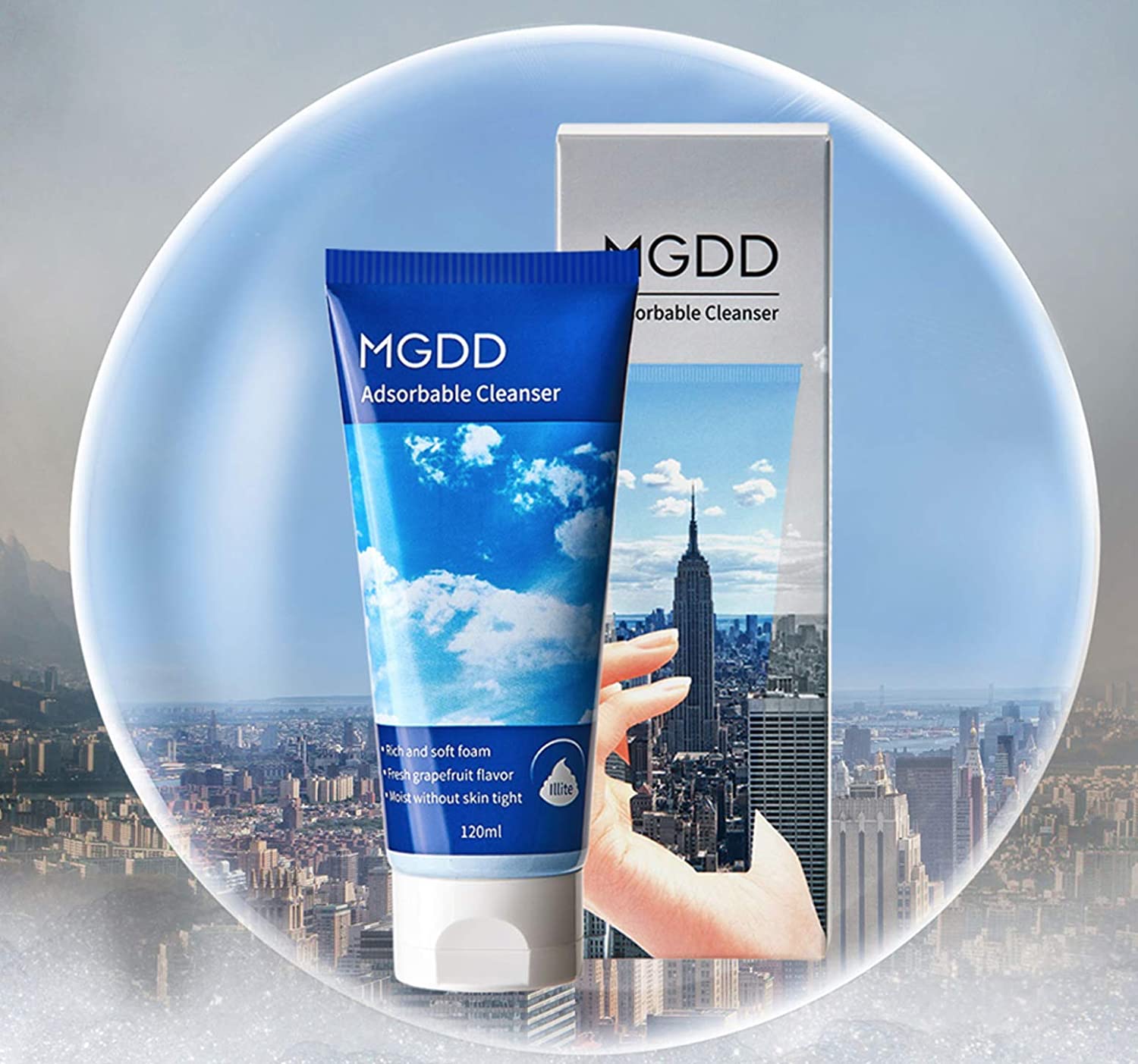 MGDD Adsorbable Cleanser 120ml